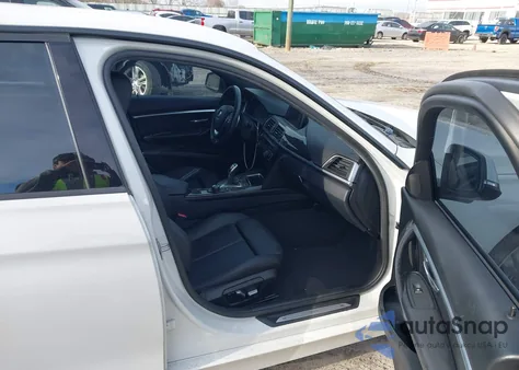 2016 BMW 328I из США, поврежденный, VIN WBA8E9G57GNT86064